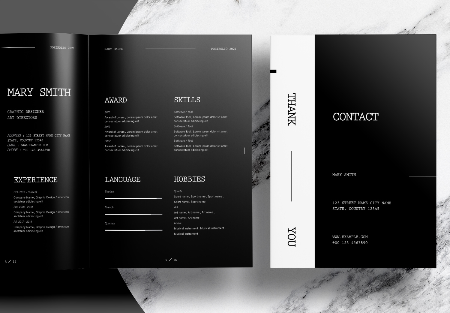 Free Graphic Design Portfolio