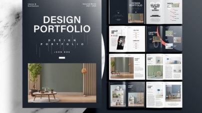 Free Design Portfolio Layout InDesign Template