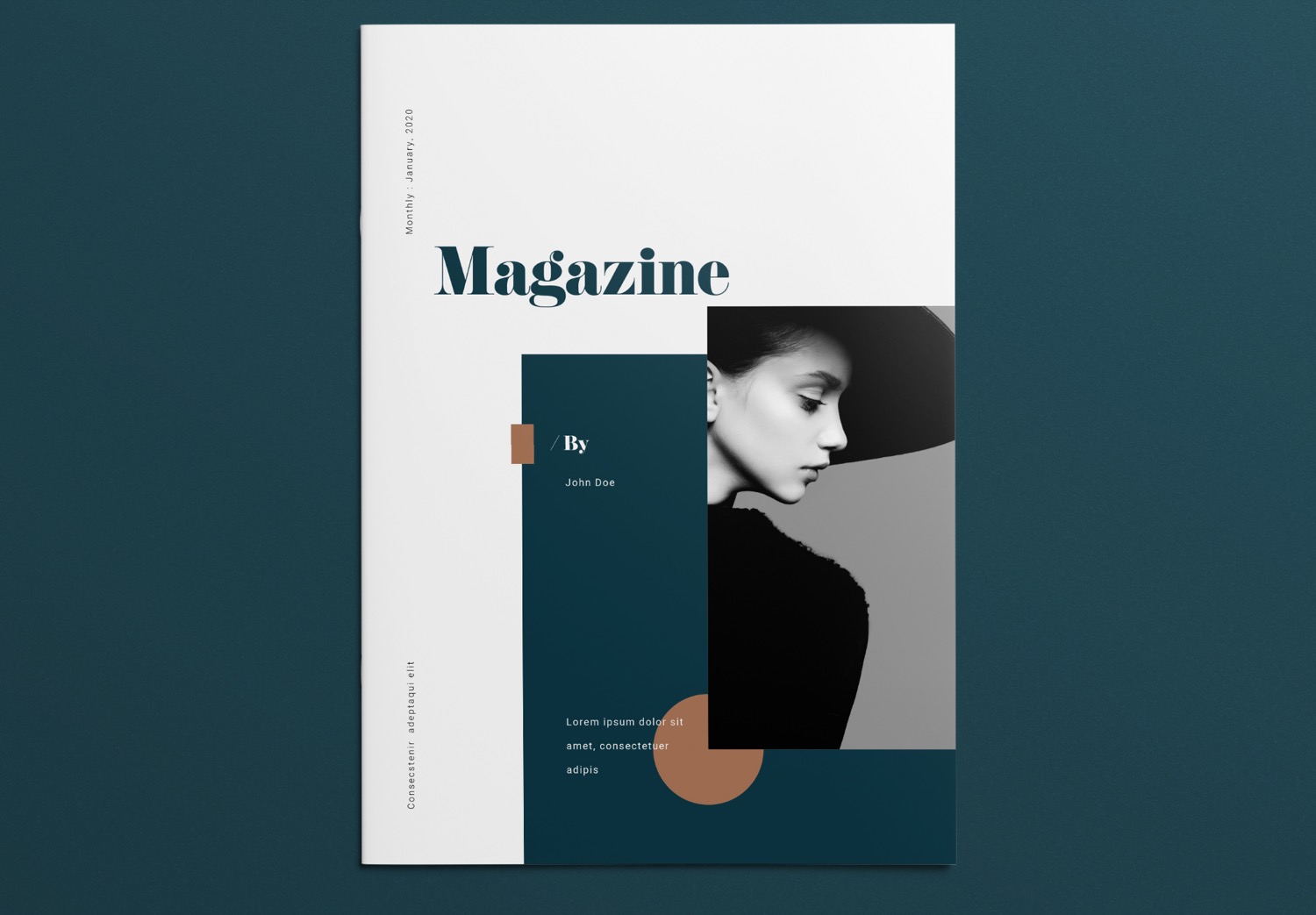 Cover Featured of Modern Magazine Template