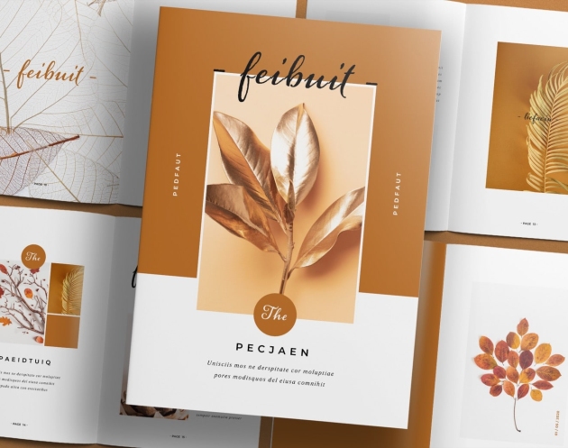 Cover Preview of Brown Portfolio Template