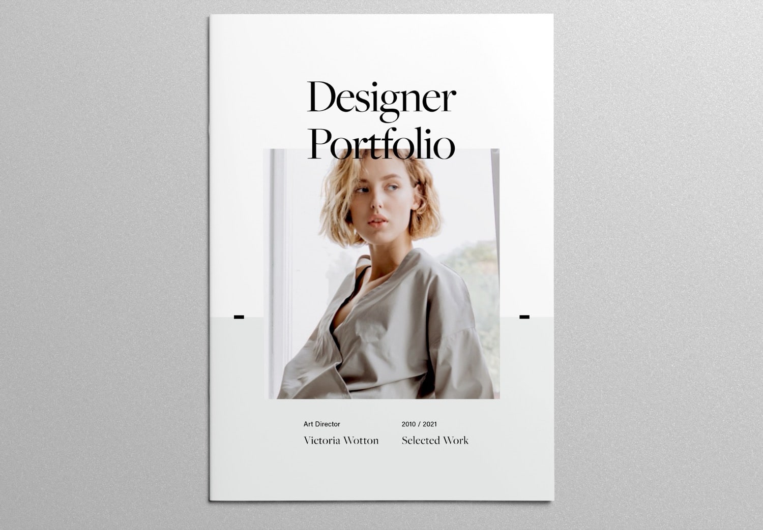 Cover Preview of Designer Portfolio template