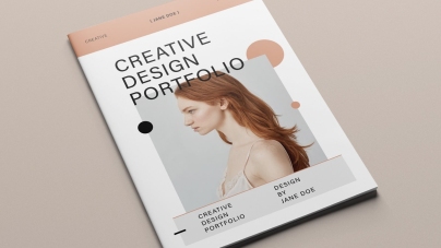 Cover of Creative Design Portfolio Template