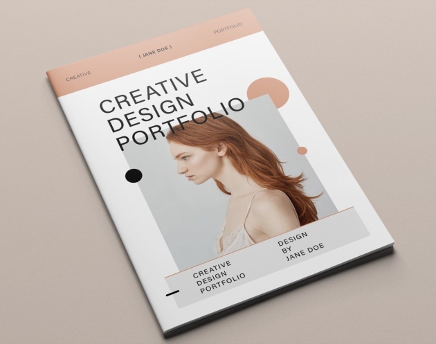 Cover of Creative Design Portfolio Template