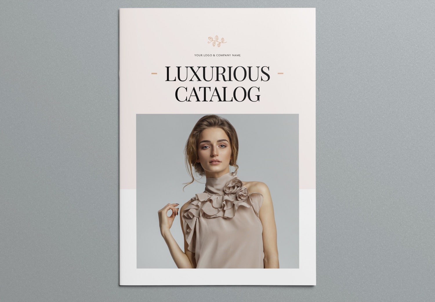 Cover of catalog layout templates