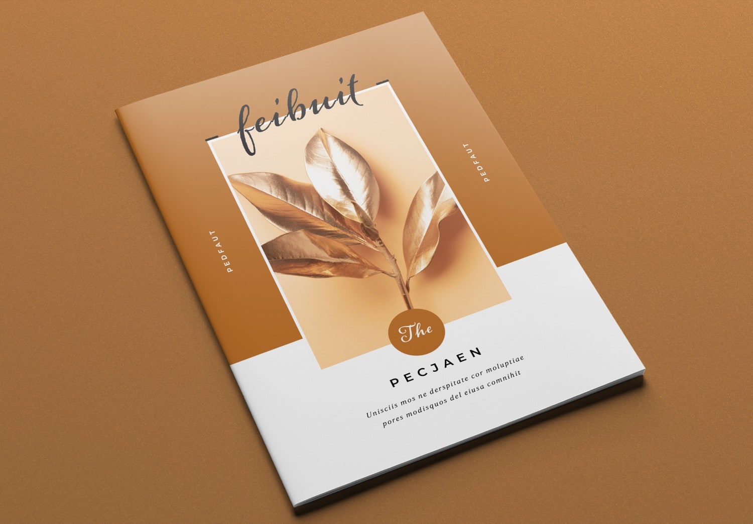 Featured Preview of Brown Portfolio Template