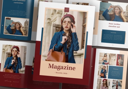 Featured of Modern Magazine Layout Template