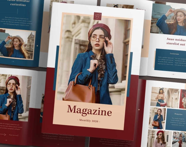 Featured of Modern Magazine Layout Template