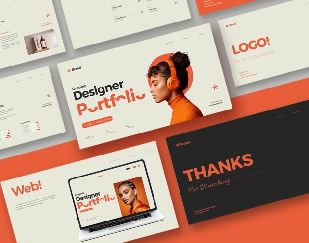 Featured of Download Creative Portfolio Presentation Template