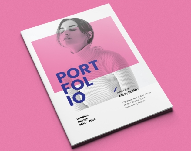 Featured of Free Download Pink Portfolio Layout Template
