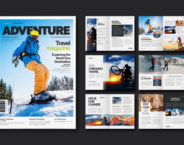 Featured of Magazine Template